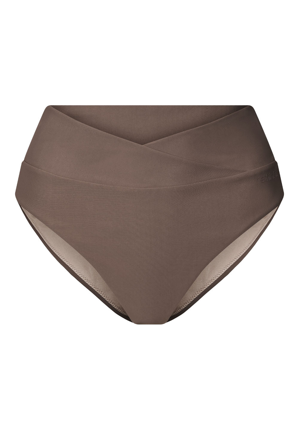Rethinkit Bikini Bottom Brief Bay Swimwear 3201 walnut