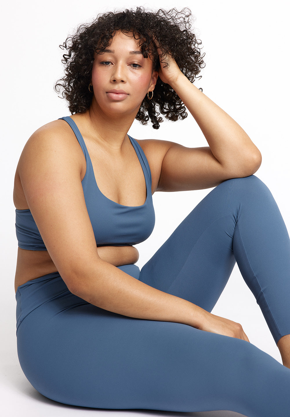 Rethinkit Butter Soft Sports Bra Seinna Sports Bra 1174 bering sea