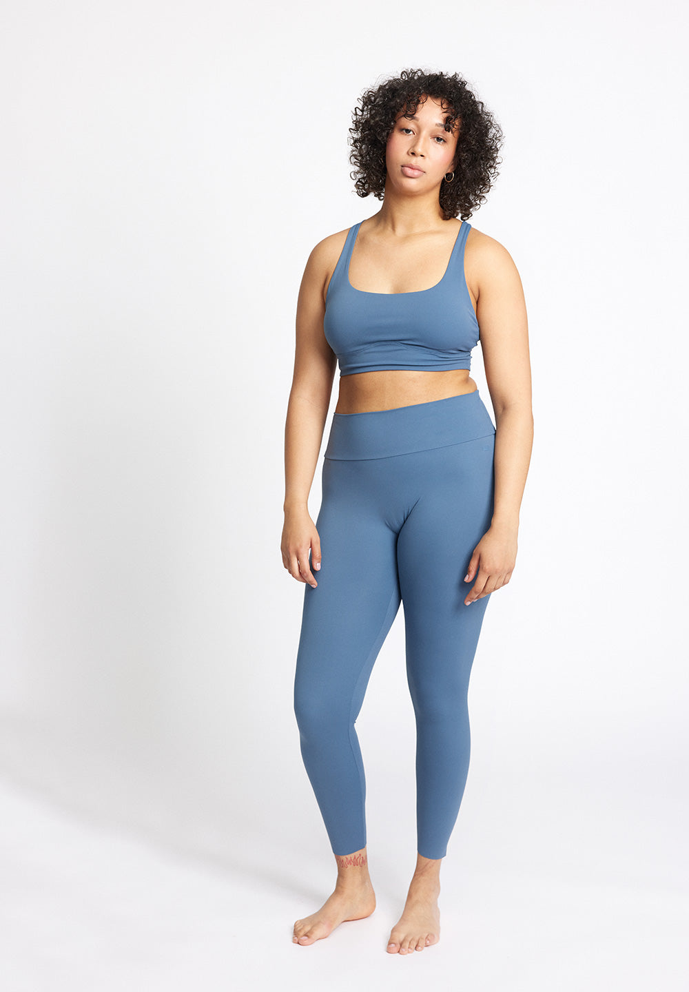 Rethinkit Butter Soft Sports Bra Seinna Sports Bra 1174 bering sea
