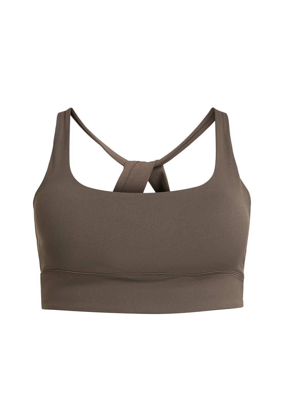 Rethinkit Butter Soft Sports Bra Seinna Sports Bra 3053 dark brown