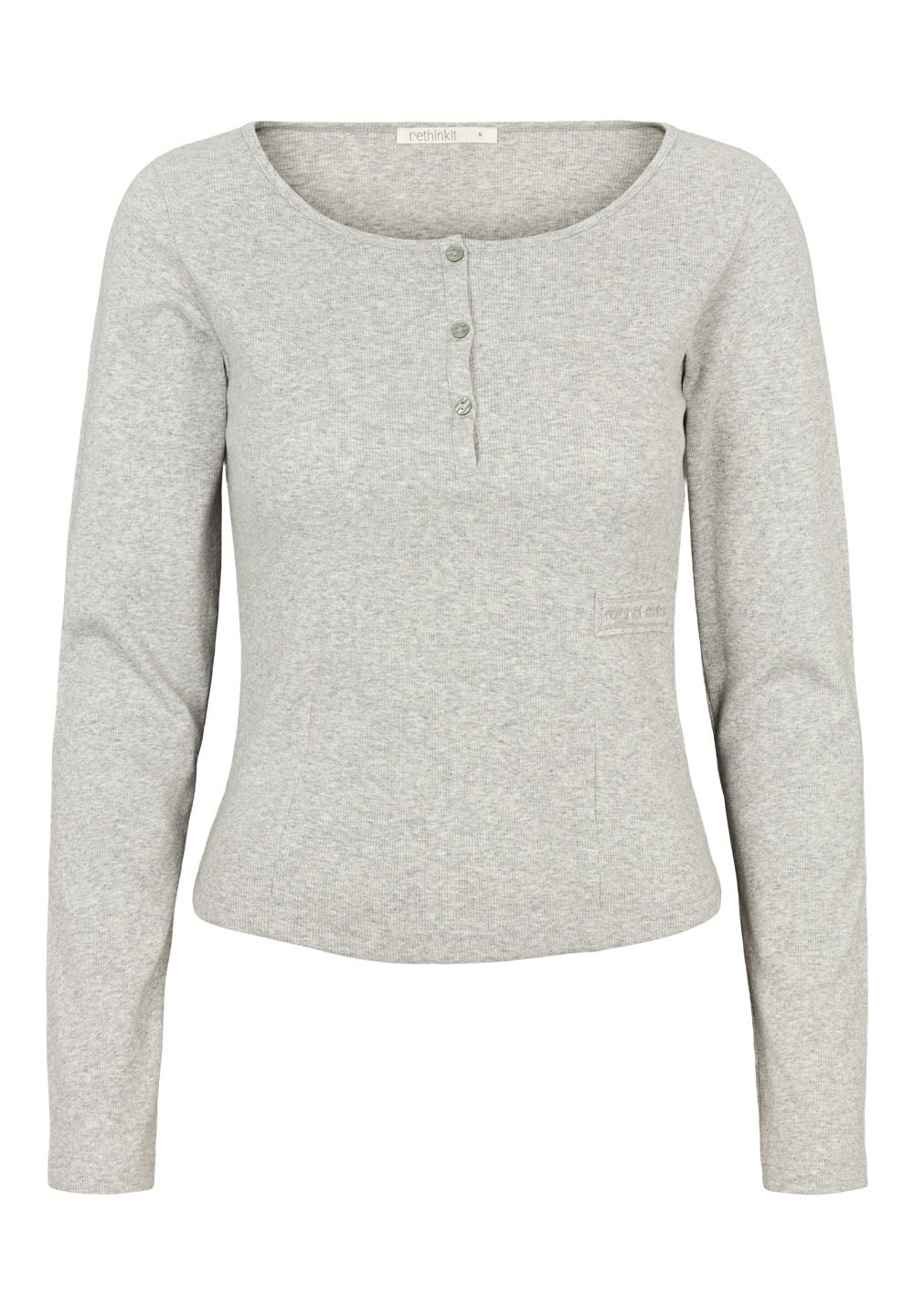 Rethinkit Elevate L/S T-shirt T-Shirt 0105 grey melange
