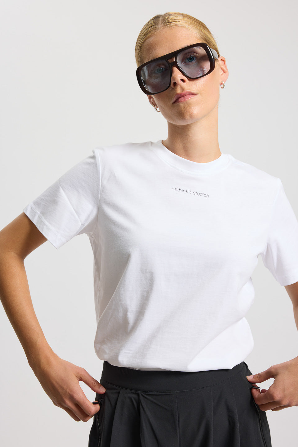 Rethinkit Essential Tee Cadiz Tee 0364 white