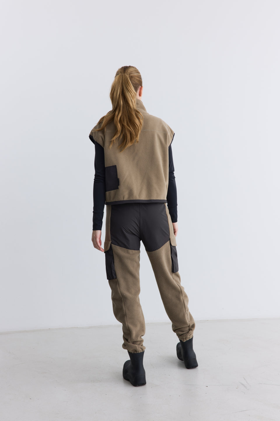 Rethinkit Gilet Polar Fleece Campfire Sweatshirt 3331 fallen rock