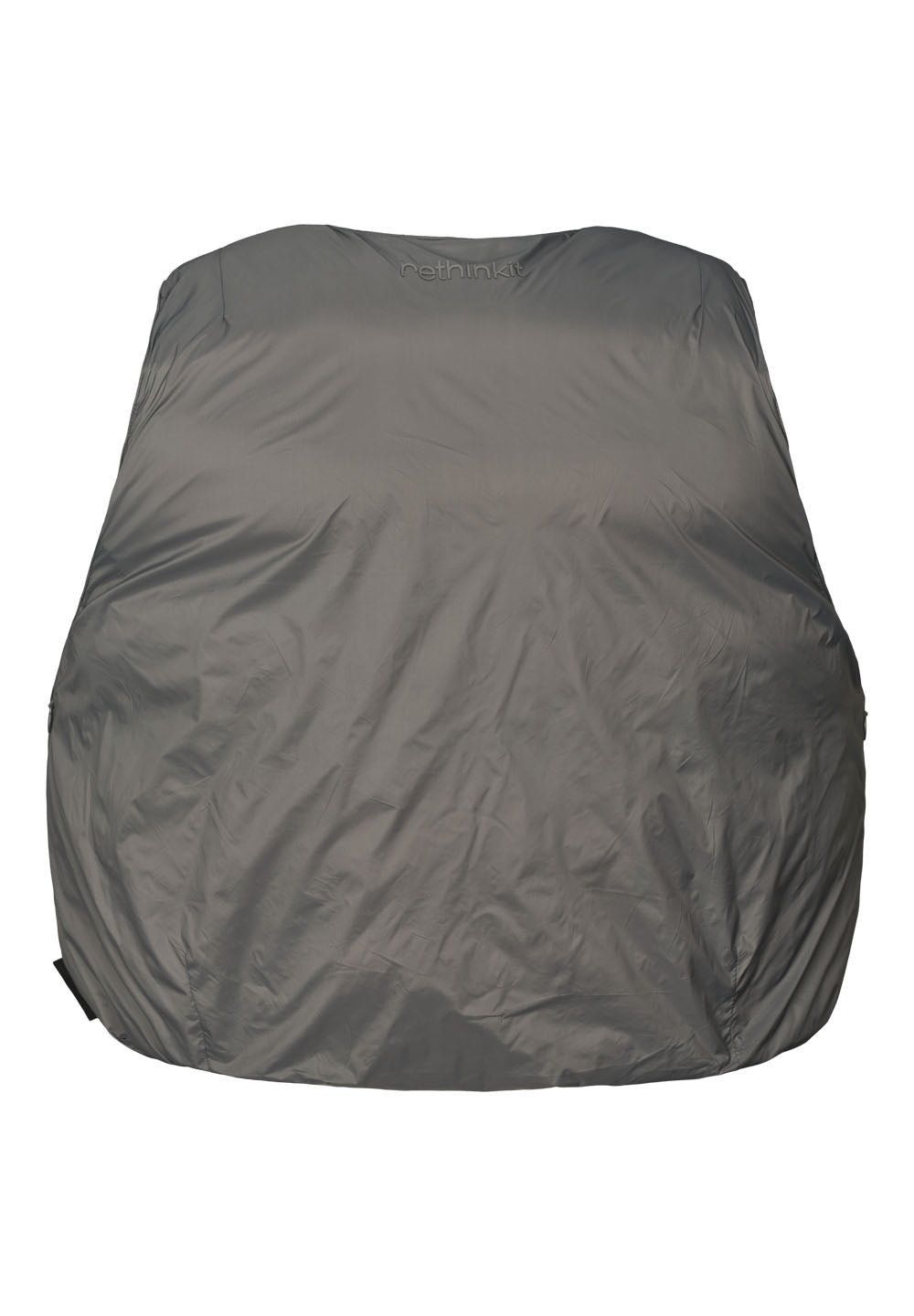 Rethinkit Gilet Revsersible Cocoon Vest 9521 grey thunder