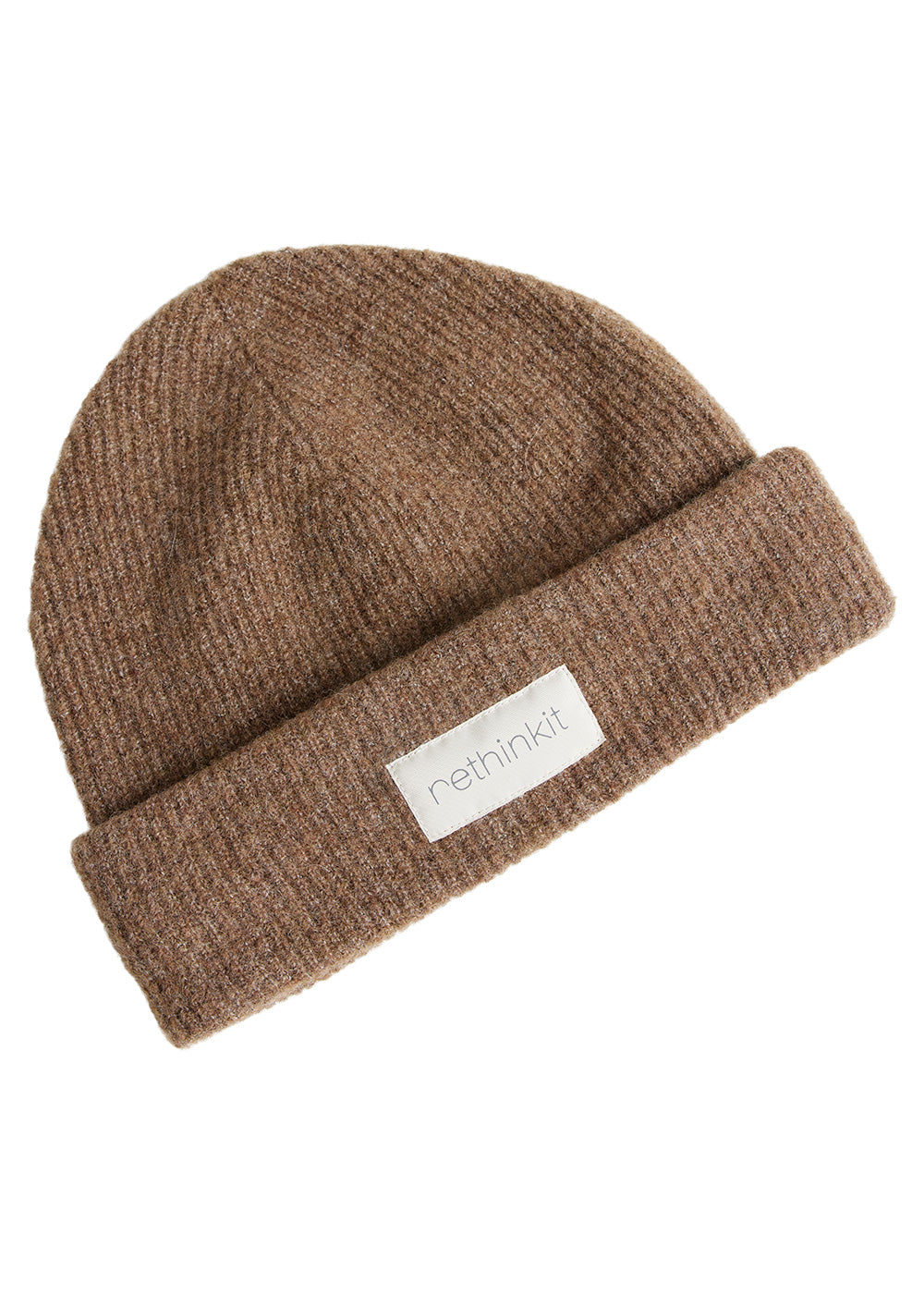 Rethinkit Knitted Wool Beanie SNUG Acc 3237 warm melange brown