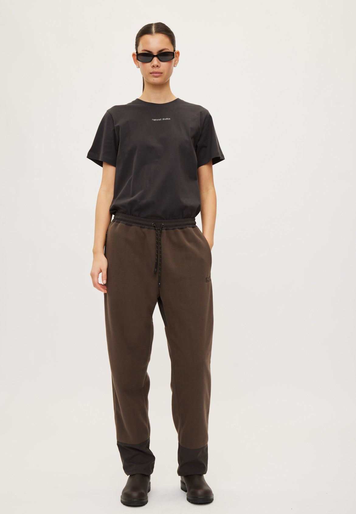 Rethinkit Pants 2 Polar Fleece Campfire Trousers 9524 coffee