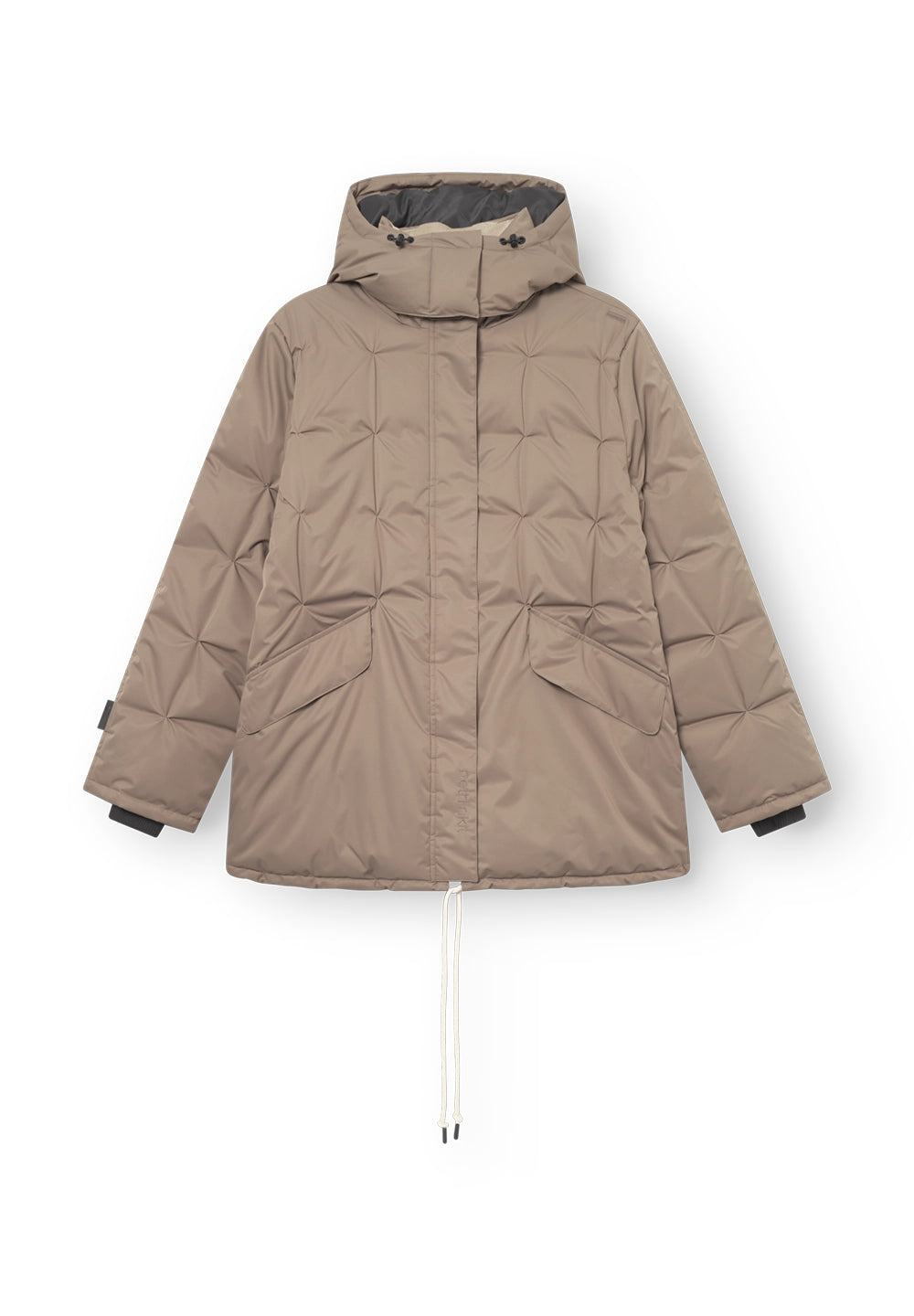 【todayful】Bascket Knit Parka PARKA COAT COTTON NAVY