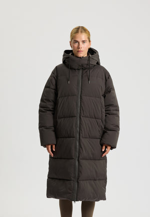 Rethinkit Puffer Coat SHELTER Jackets 0022 almost black