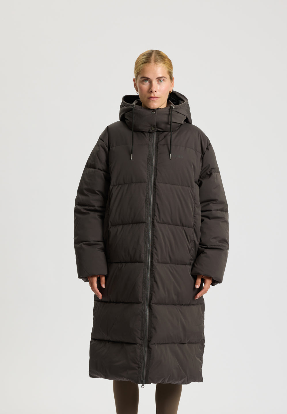 Rethinkit Puffer Coat SHELTER Jackets 0022 almost black