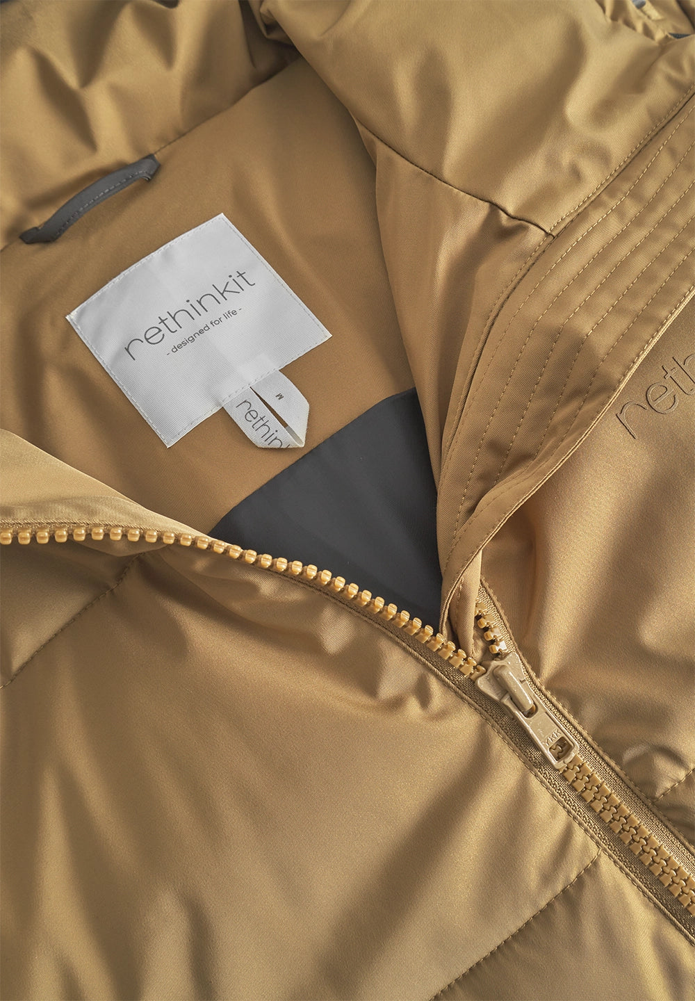 Rethinkit Puffer Jacket SHELTER Jackets 4210 golden brown