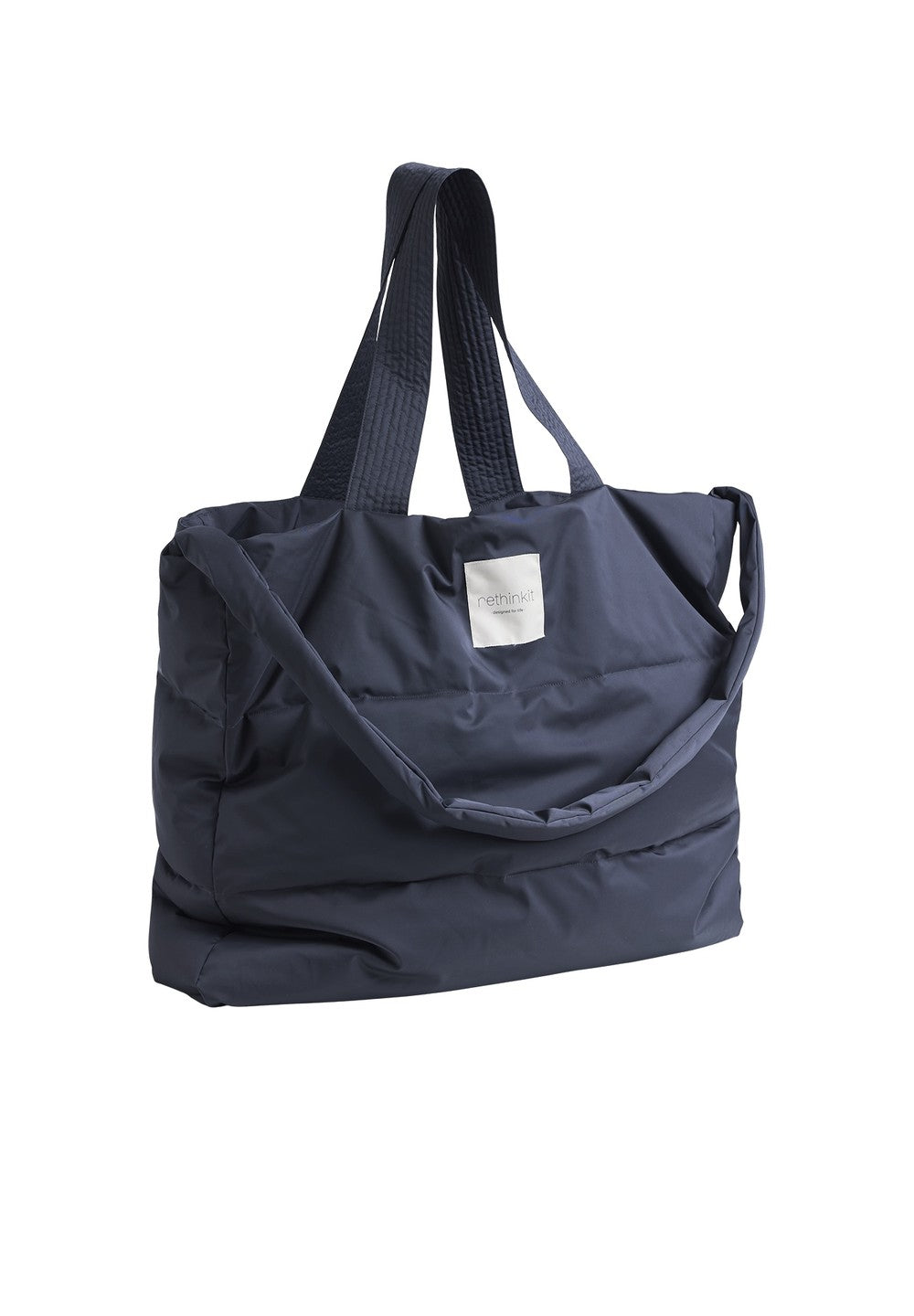 Rethinkit Puffer Shopper Bag Accessory 9539 blue midnight