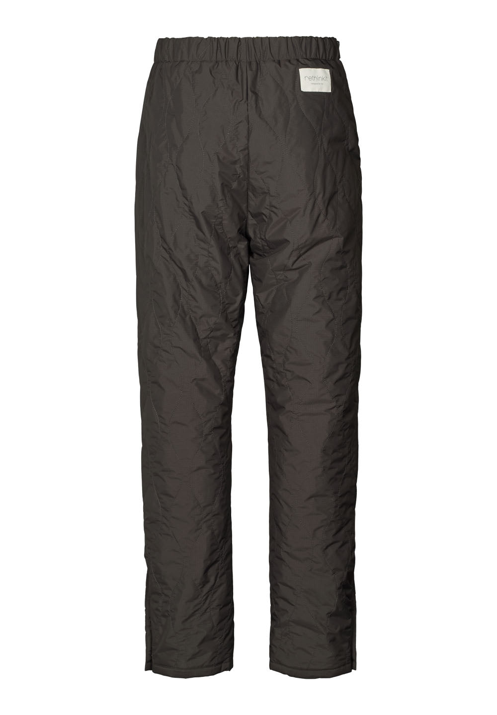 Rethinkit Quilted Trousers Field Trousers 0022 almost black