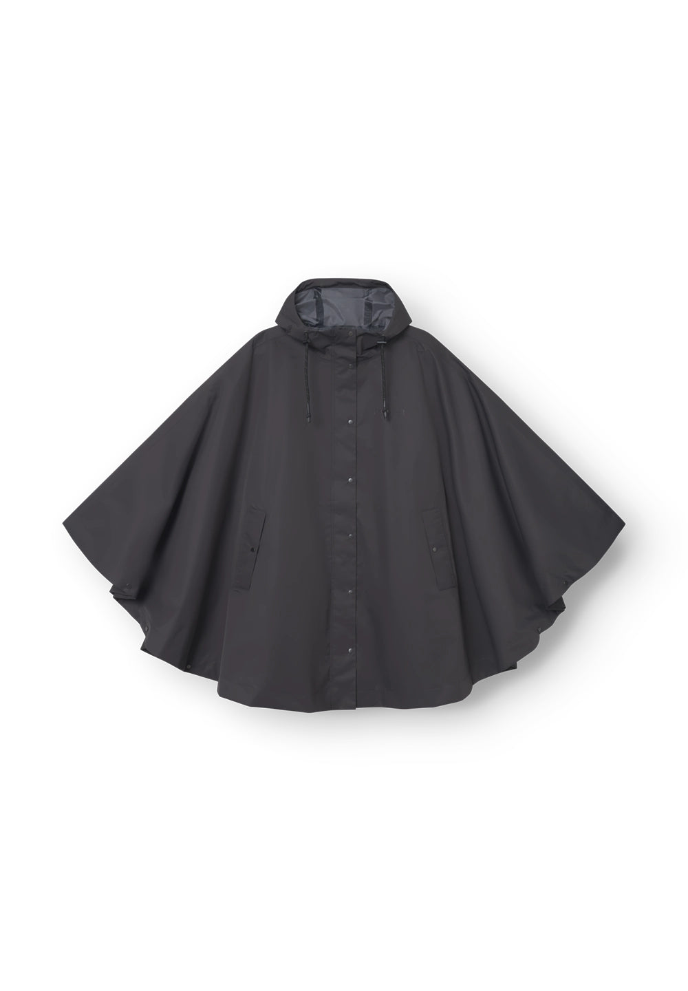 Rethinkit Rainshell Cape Rainwear 0022 almost black