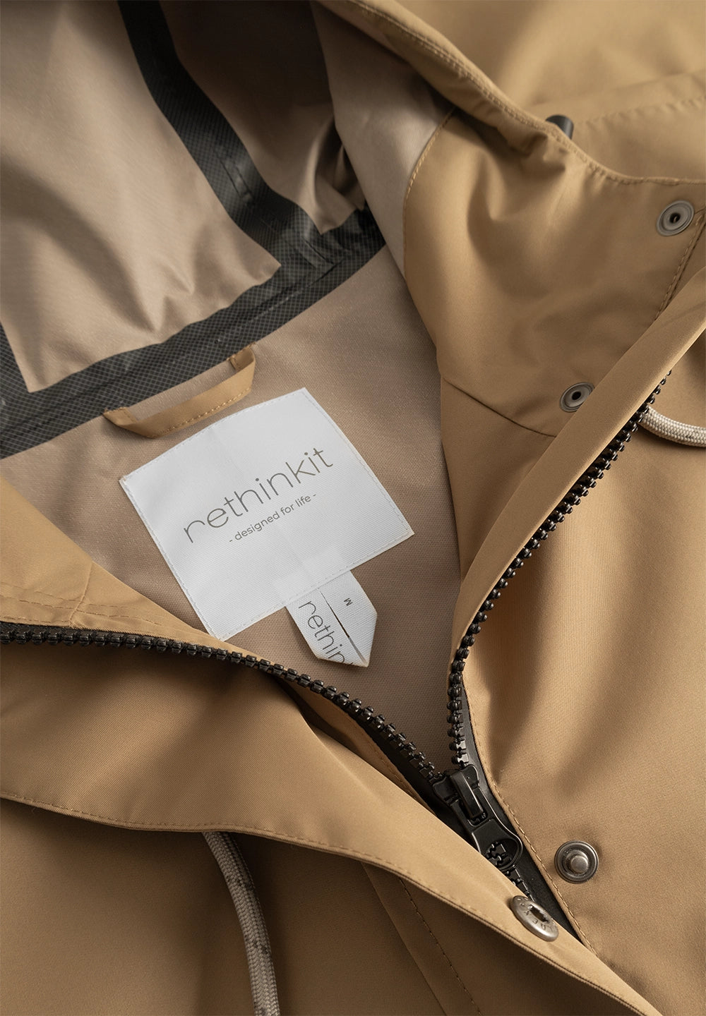 Rethinkit Rainshell Cape Rainwear 4210 golden brown