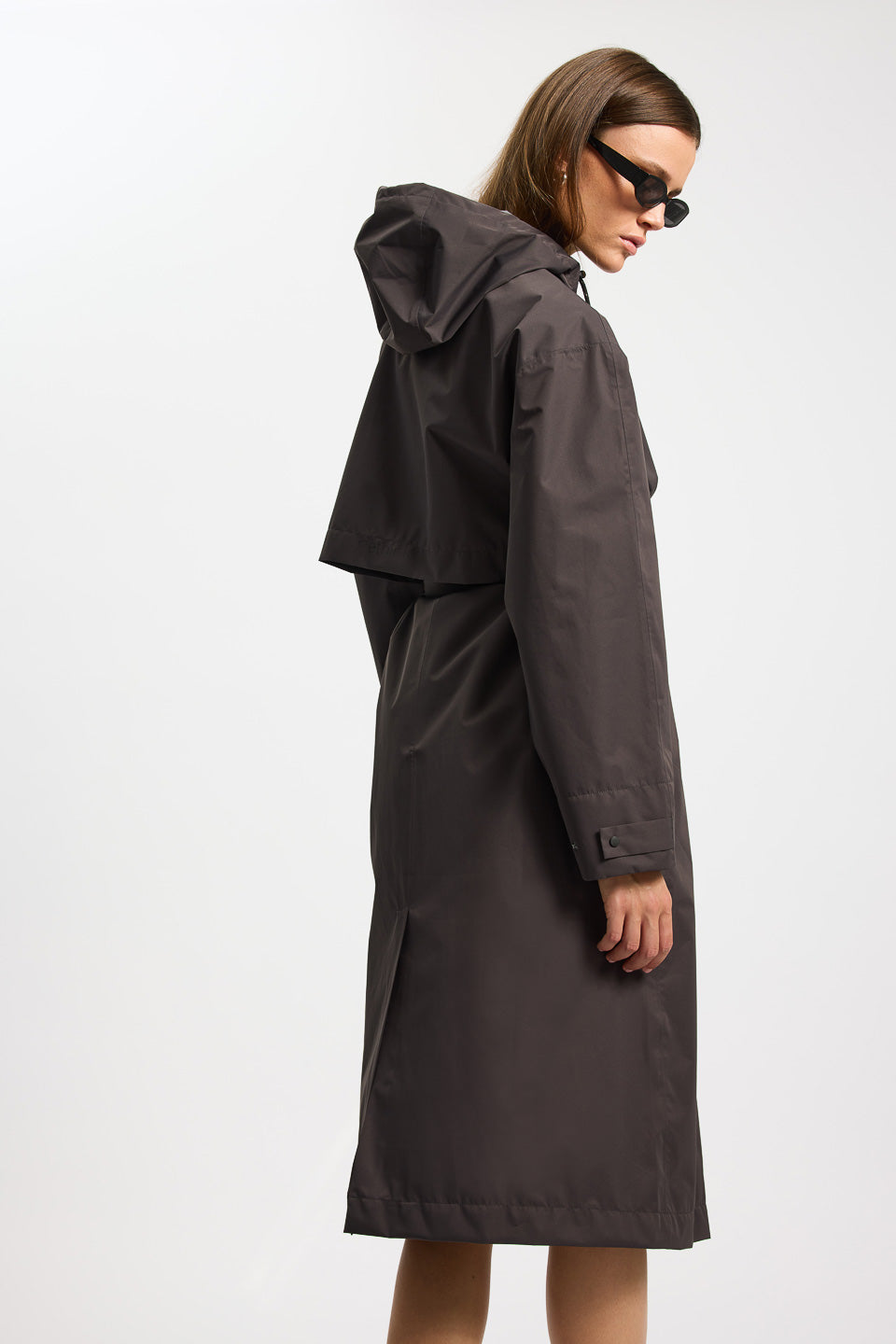 Rethinkit Rainshell Coat coat 0022 almost black