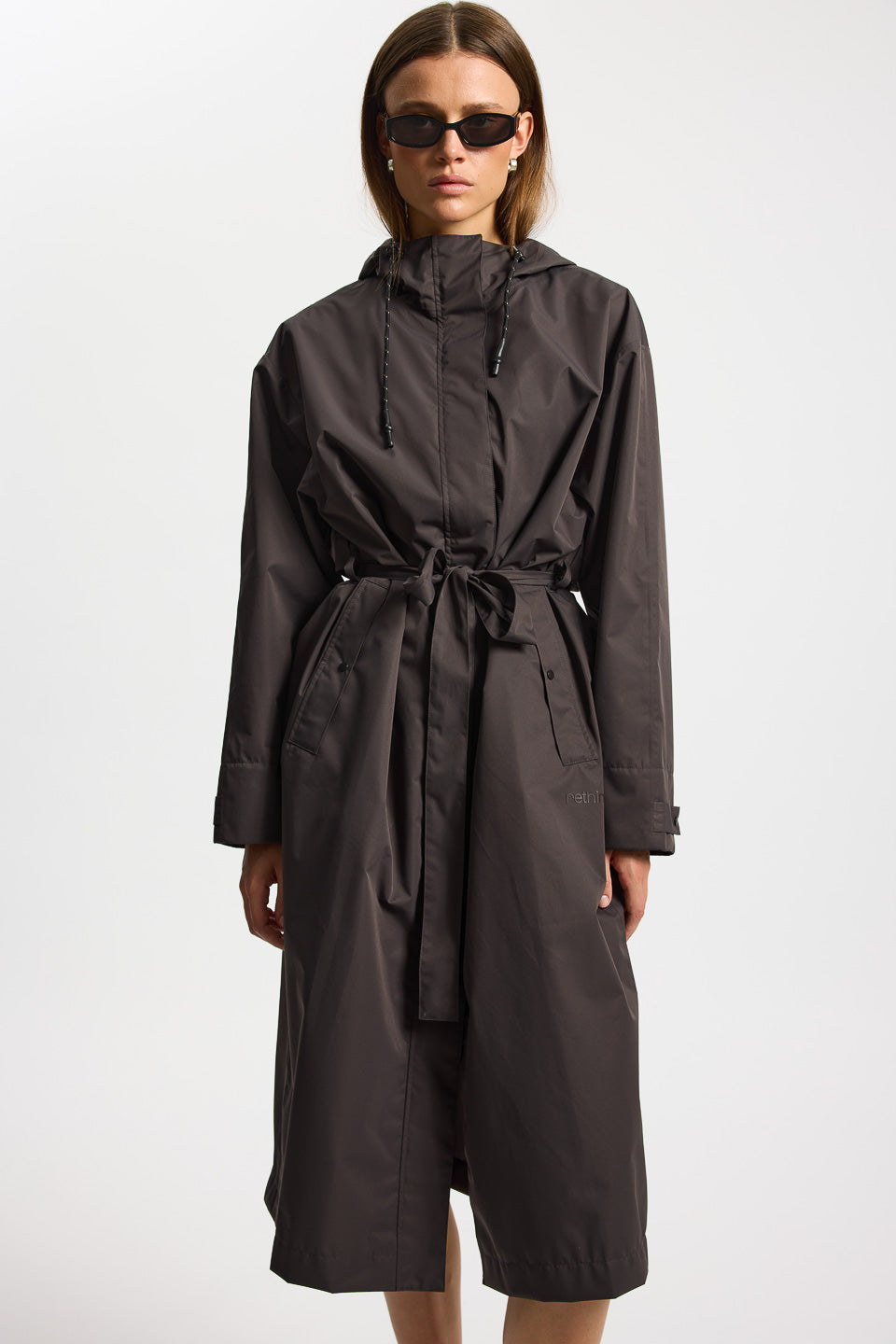 Rethinkit Rainshell Coat coat 0022 almost black