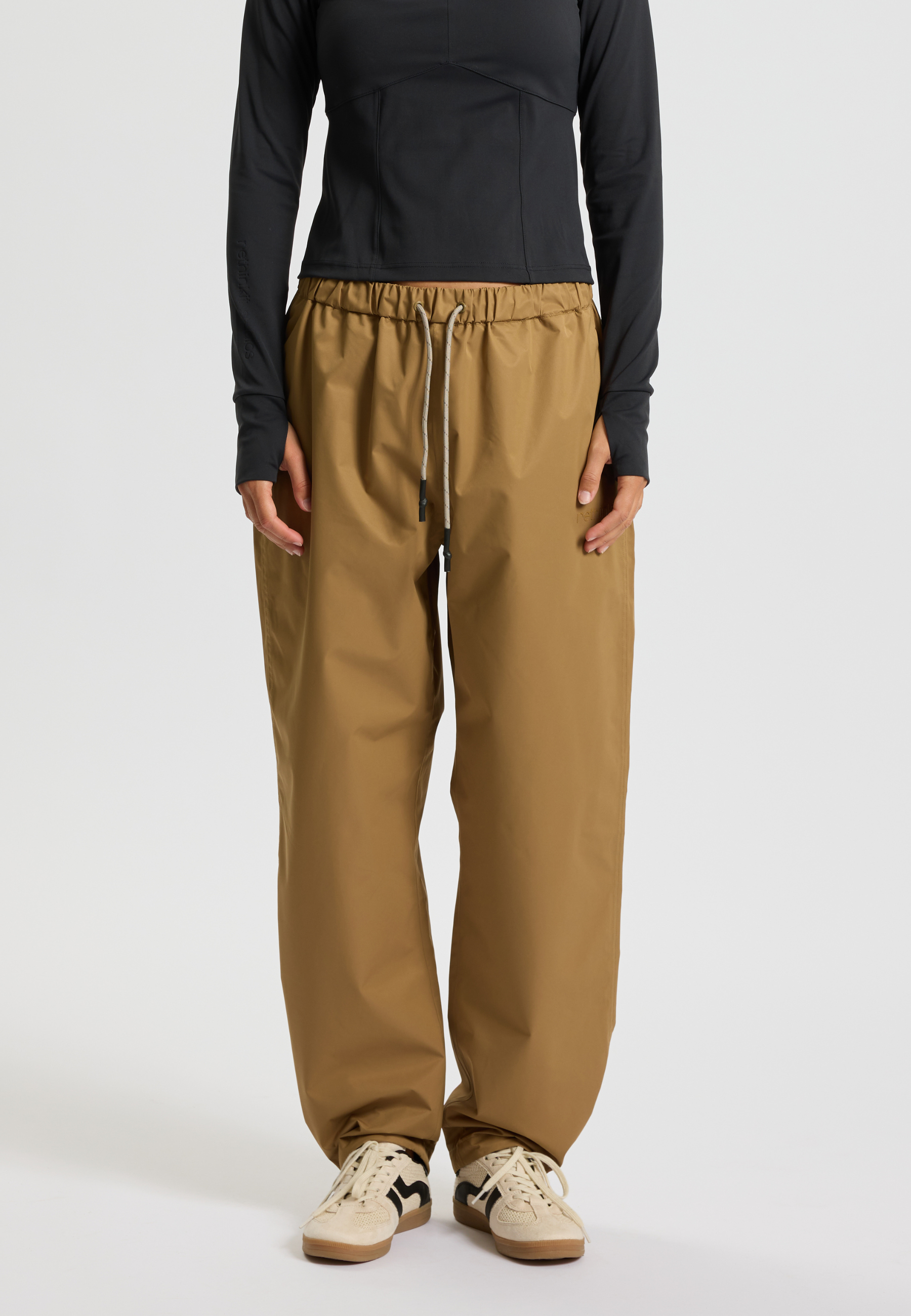 Rethinkit Rainshell Trousers Rainwear 4210 golden brown