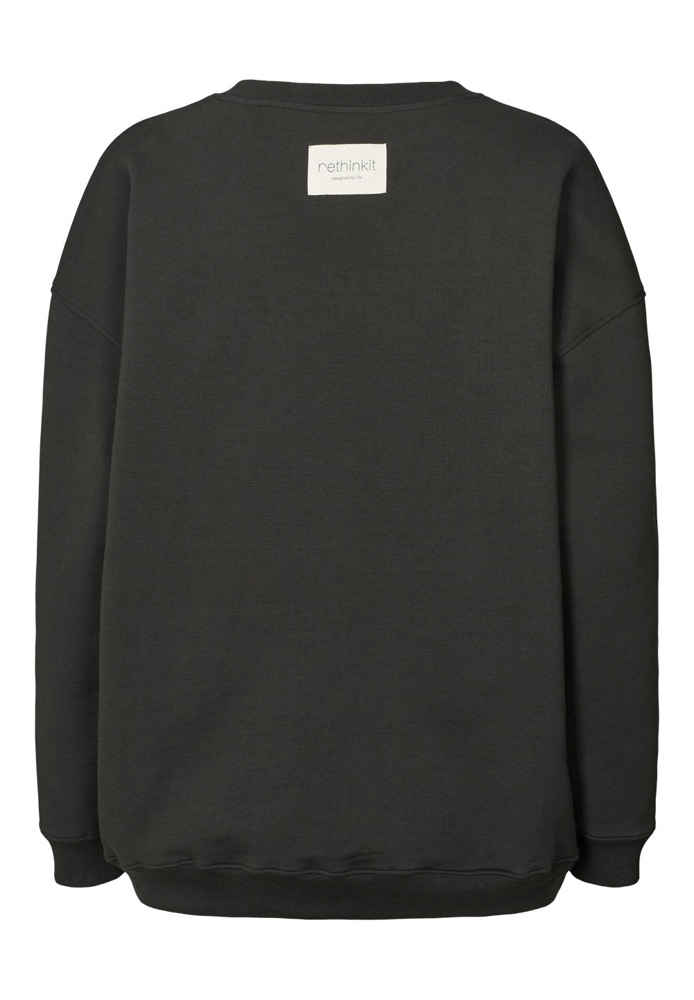 Rethinkit Sweat Shirt Logo Sweatshirt 0022 almost black