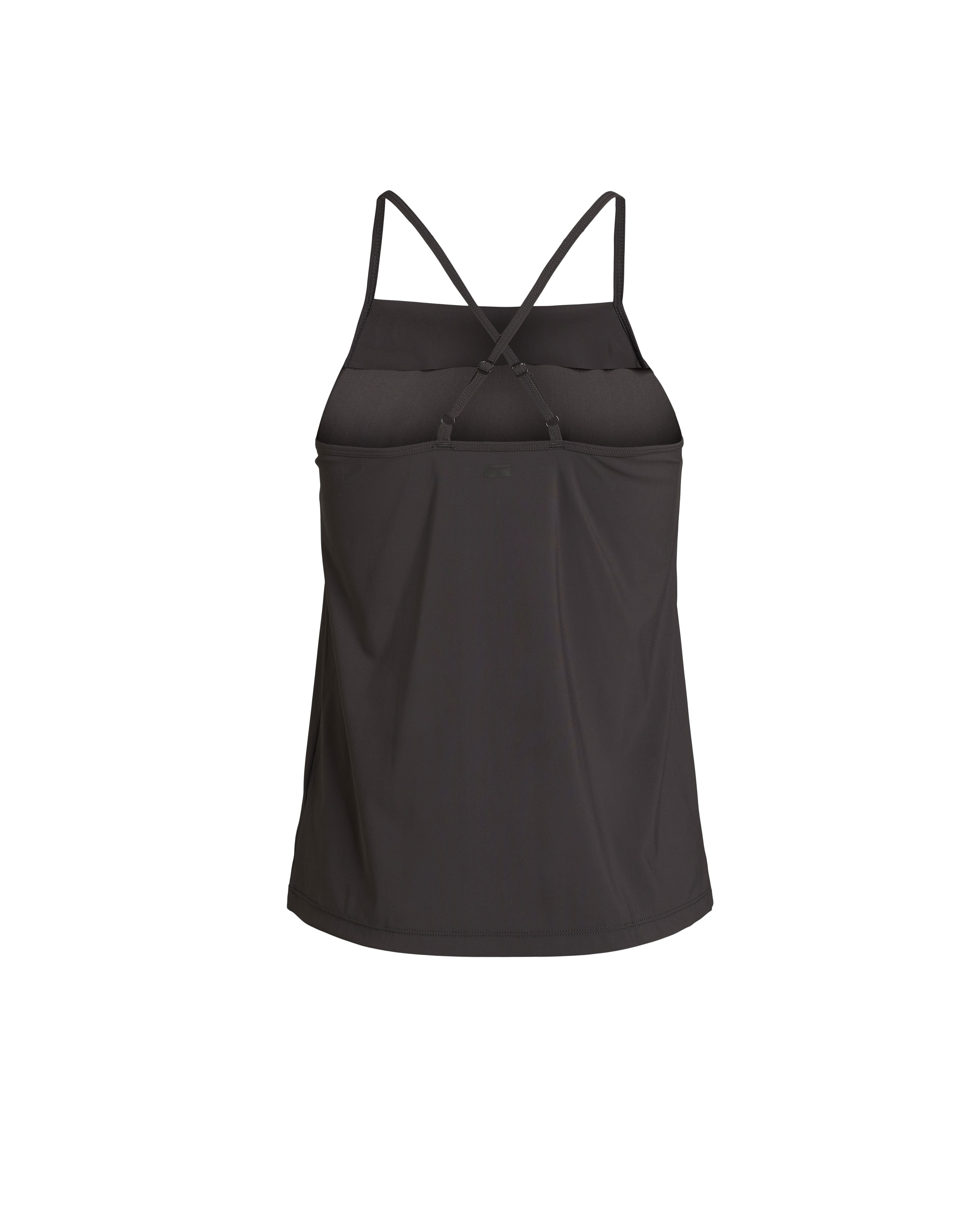 Rethinkit Top Crossed Back Ann Top 0022 almost black