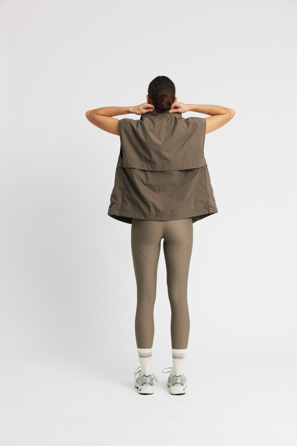 Rethinkit Track gilet Castile Gilet 3053 dark brown