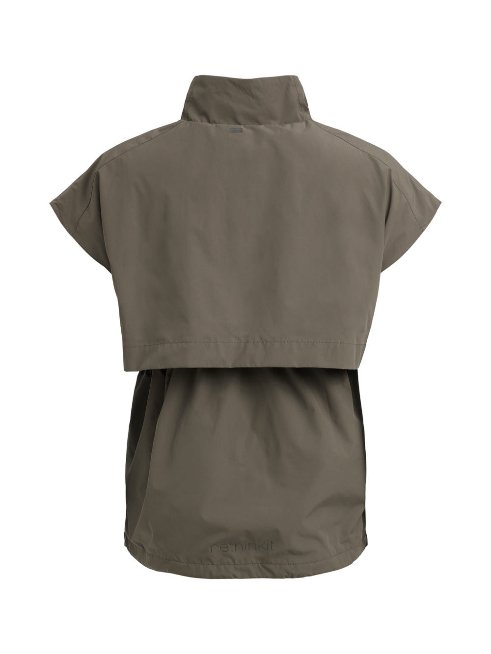 Rethinkit Track gilet Castile Gilet 3053 dark brown