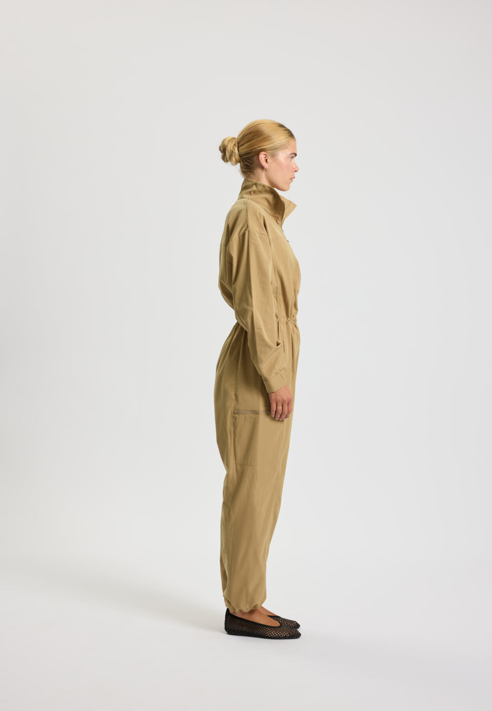 Rethinkit Track Jumpsuit Cargo 90´ties Trousers 3188 desert leaf