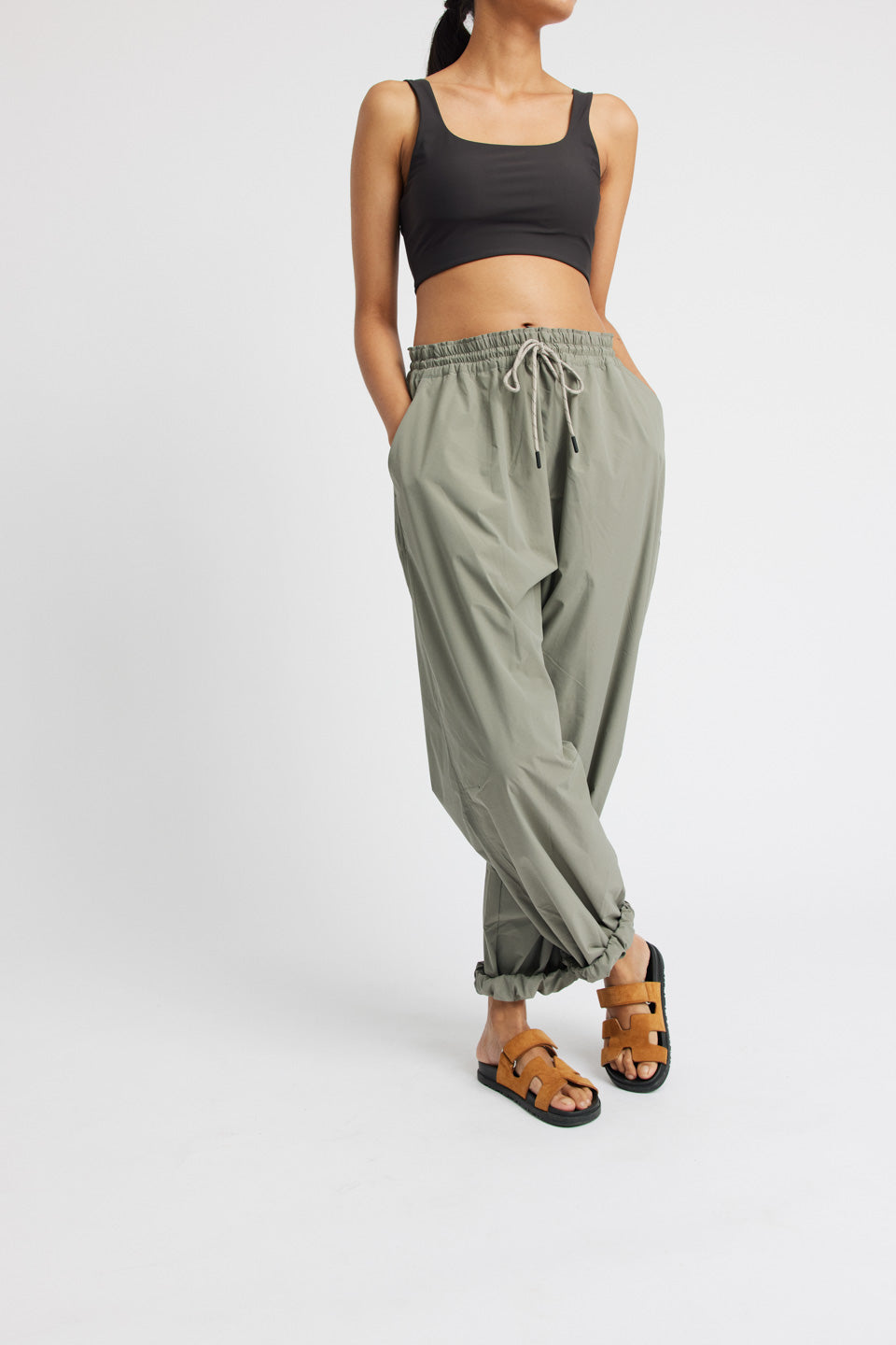 Rethinkit Track Loose Pants Palma Trousers 3401 moon mist