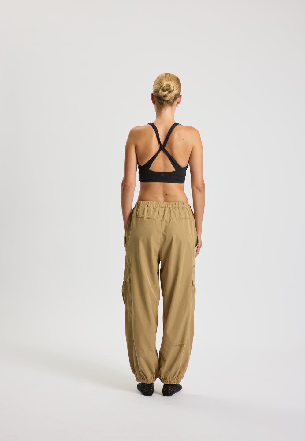 Rethinkit Ufo Track Pants Cargo 90´ties Trousers 3188 desert leaf