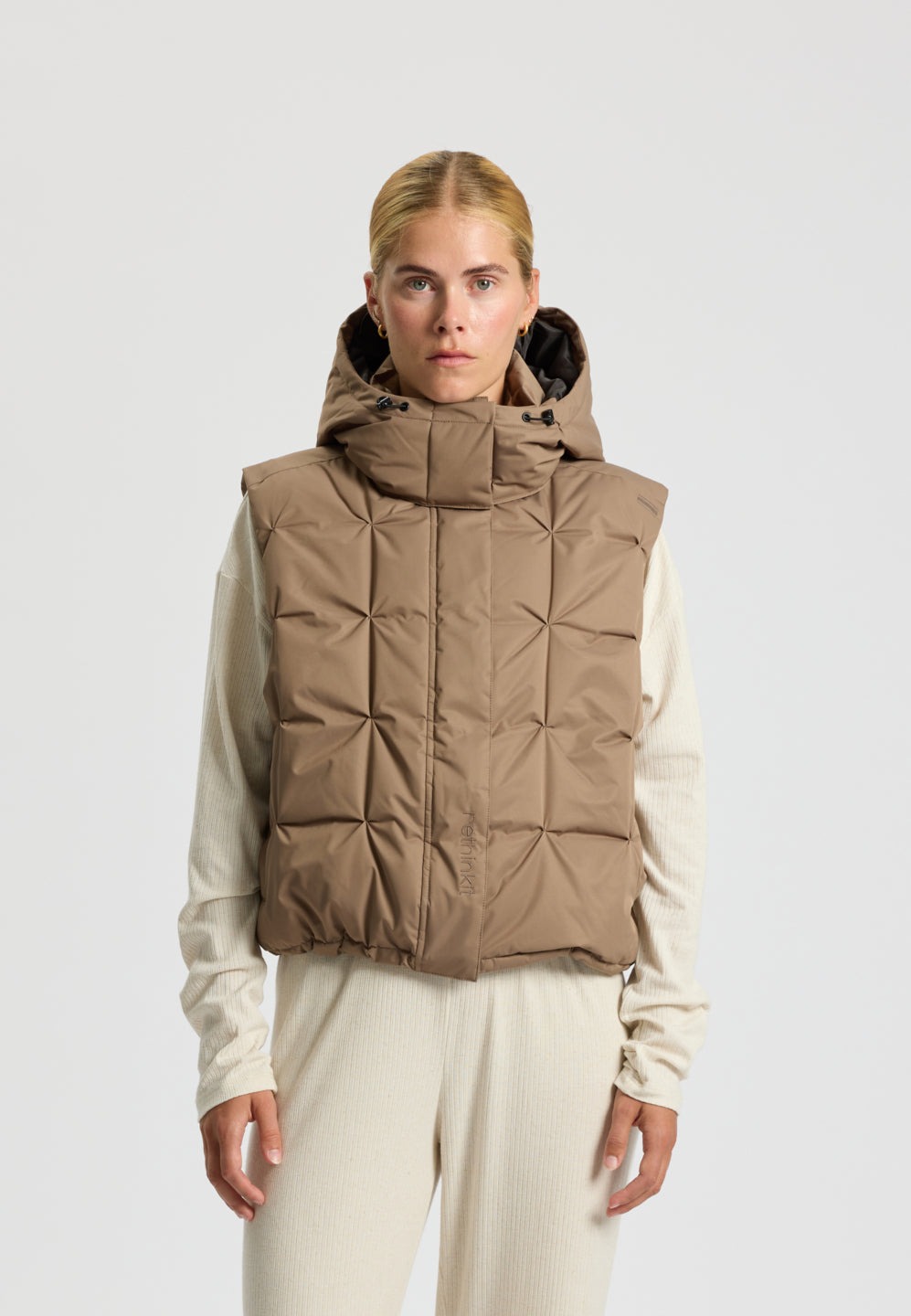 Rethinkit Vest Cube Vest 3201 walnut