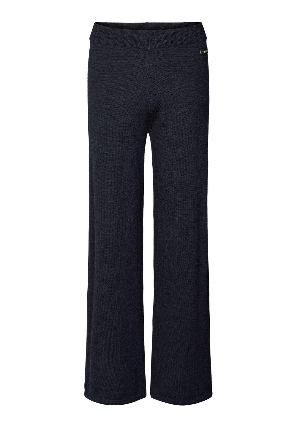 Rethinkit Wool Pants Keep Me Trousers 9533 dark navy melange