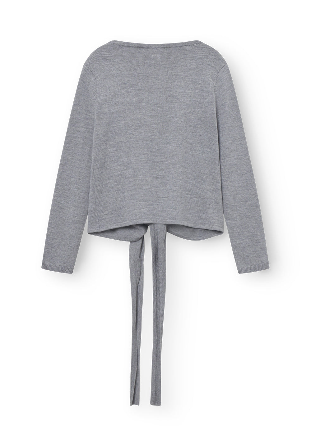 Rethinkit Wool Wrap Cardigan Keep Me Cardigan 0220 light melange grey