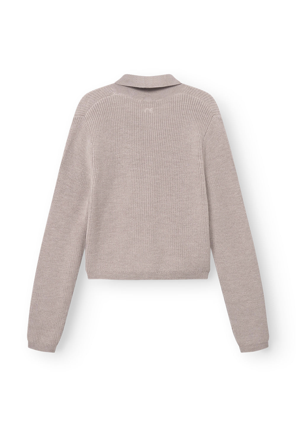 Rethinkit Wool Zip Cardigan Keep Me Knitted Tops 3238 warm sand melange