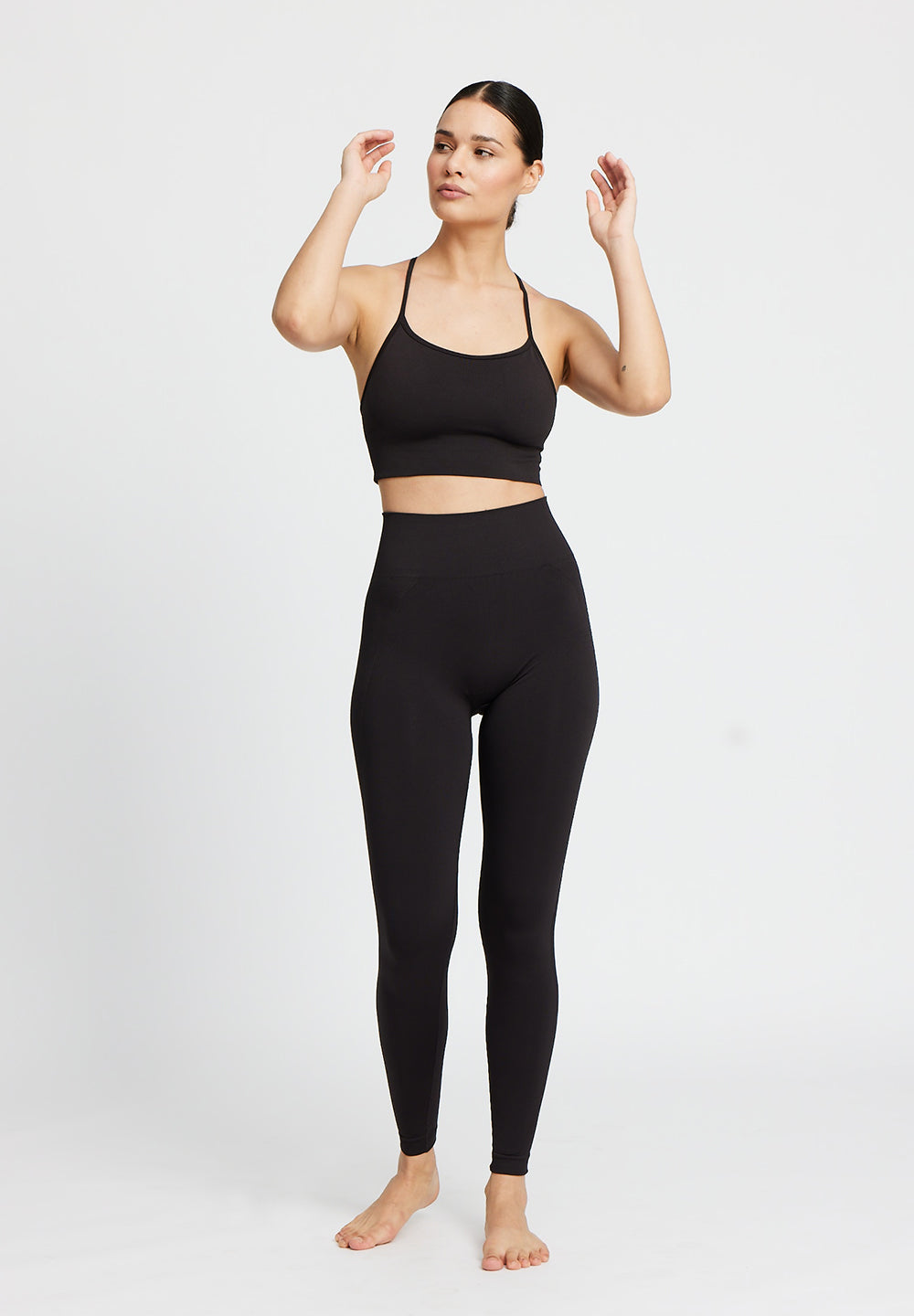 Rethinkit Seamless Top Hilde Sports Bra 0022 almost black
