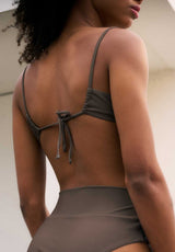 Rethinkit Bikini Bottom Brief BAY Swimwear 3201 walnut