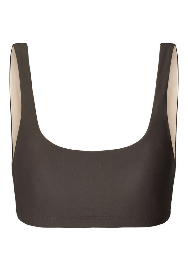 Rethinkit Bikini Top BAY Swimwear 0022 almost black