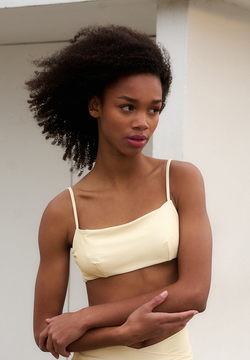 Rethinkit Bikini Top Bandeau BAY Swimwear 5300 lemon curd