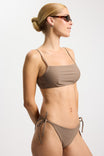 Bikini Top Bandeau Bay - walnut