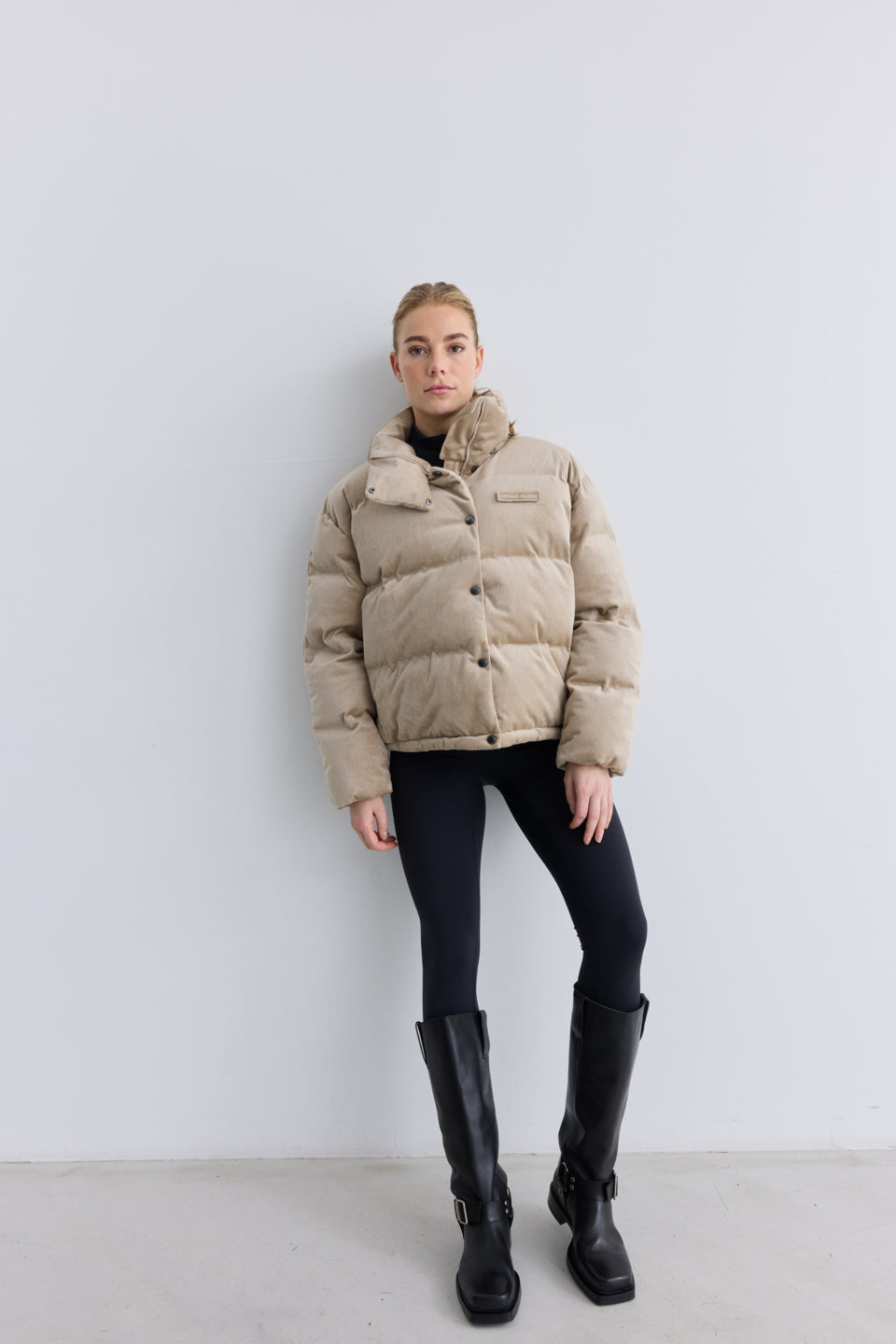 Rethinkit Boxi Jacket Shelter Corduroy Jackets 3044 cream toffee