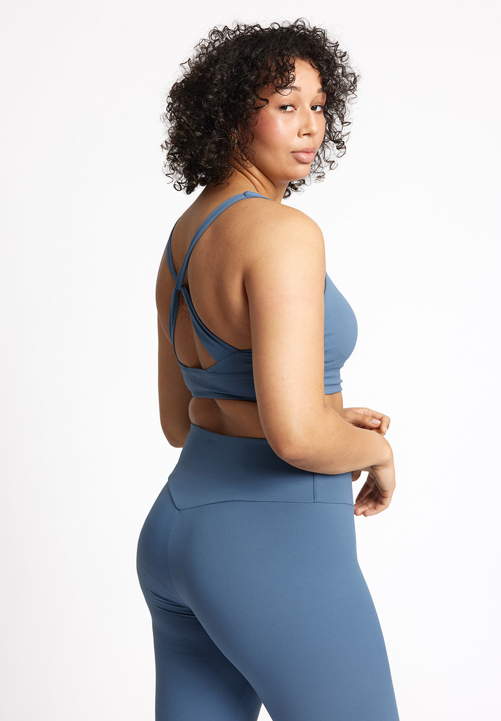 Rethinkit Butter Soft Sports Bra Seinna Sports Bra 1174 bering sea