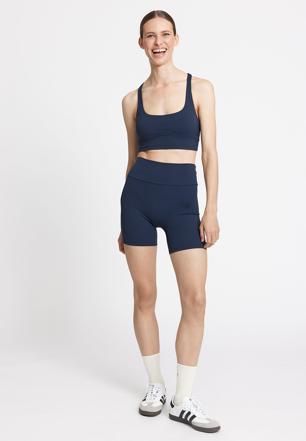 Rethinkit Butter Soft Sports Bra Seinna Sports Bra 1432 navy 