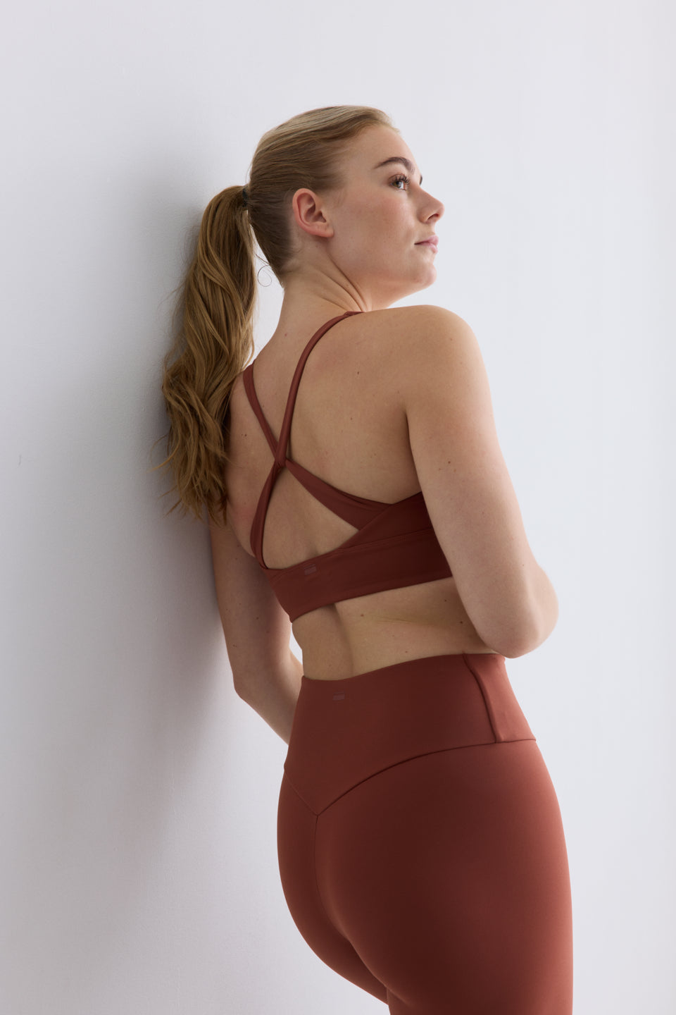 Rethinkit Butter Soft Sports Bra Seinna Sports Bra 2754 Pinot noir