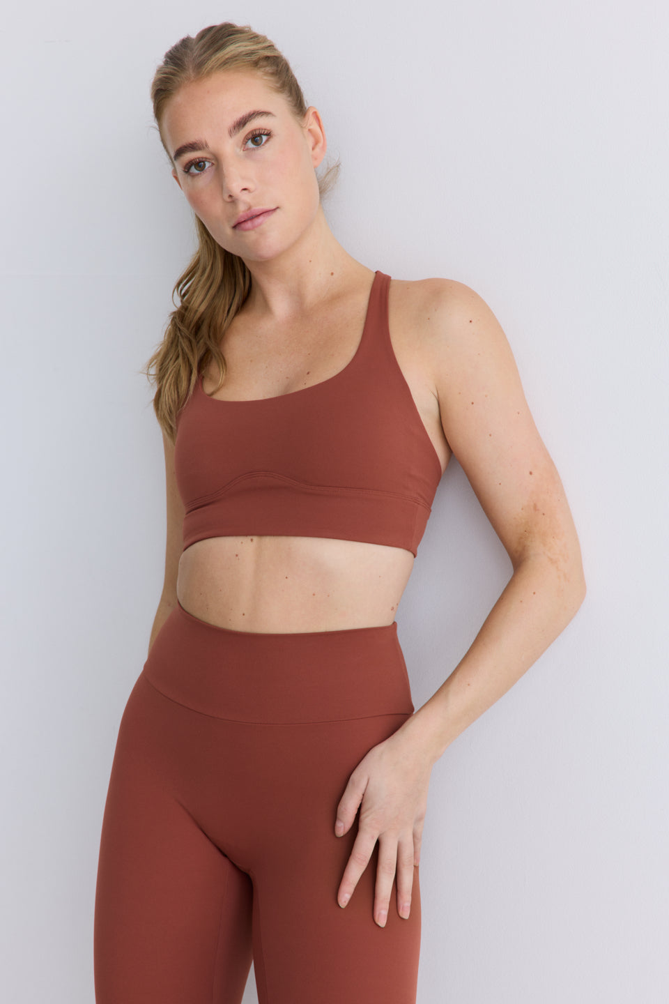 Rethinkit Butter Soft Sports Bra Seinna Sports Bra 2754 Pinot noir