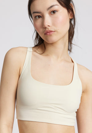 Rethinkit Butter Soft Sports Bra Seinna Sports Bra 3355 summer sand
