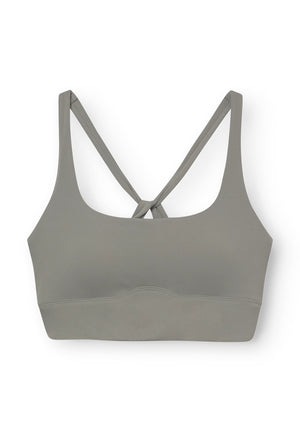 Rethinkit Butter Soft Sports Bra Seinna Sports Bra 4215 smoke olive