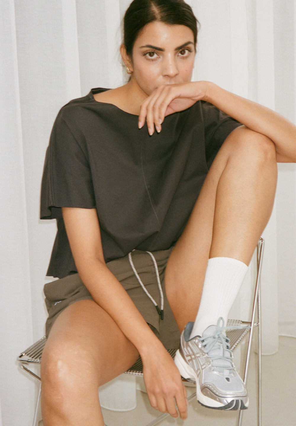 Rethinkit Rethinkit Crew Sock 2pack Acc 3180 off white