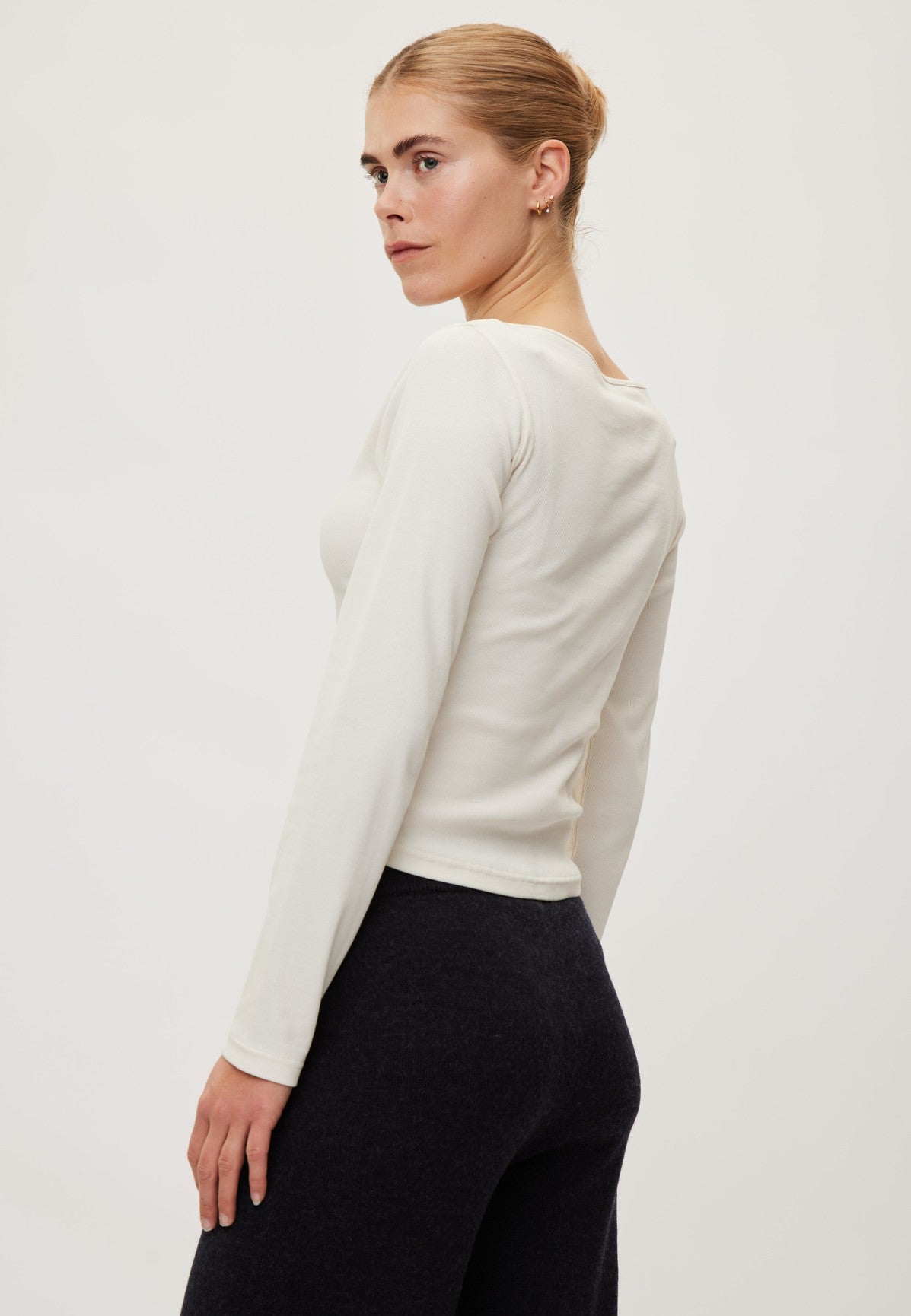 Rethinkit Elevate L/S T-shirt T-Shirt 3182 ivory