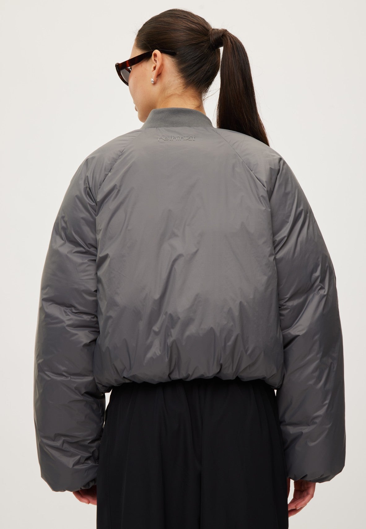 Rethinkit Jacket Puffer Cocoon Jacket 9521 grey thunder