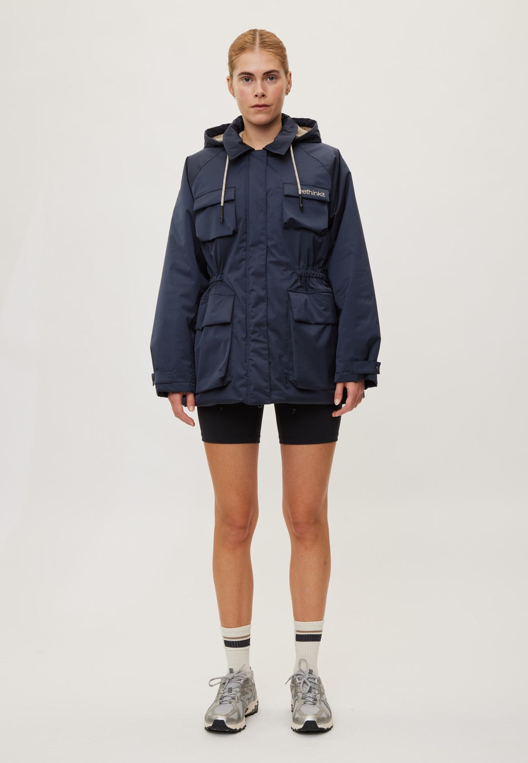 Rethinkit Jacket padded Shelter Jacket 9539 blue midnight