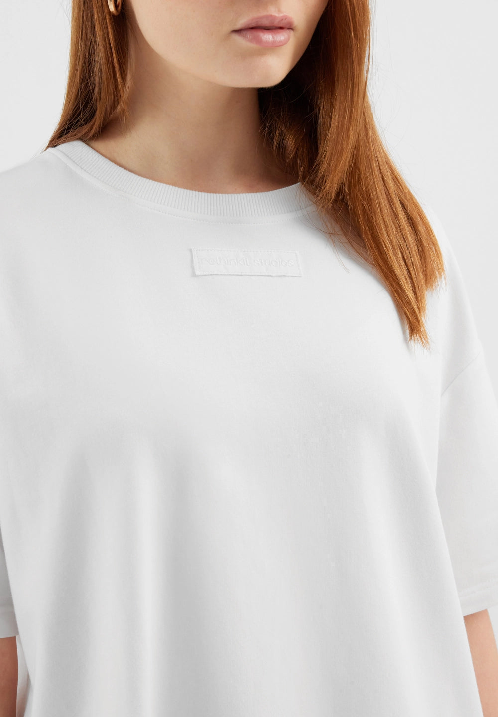 Rethinkit Light Sweat Tee Tee 0364 white