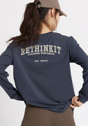 Rethinkit Light Sweat Tee Tee 1060 ink